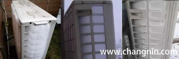 空調(diào)制熱外機結(jié)霜